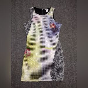 Bar Ill Floral Sheath Dress L